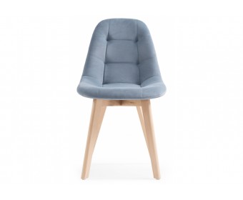 Деревянный стул Filip blue / wood