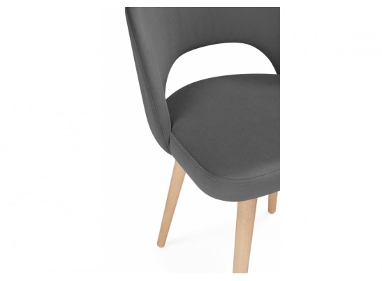 Деревянный стул Курбис темно-серый (zd 995) / светлое дерево в Ростове-на-Дону