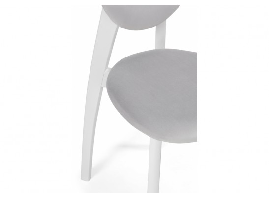 Деревянный стул Вакимо ткань tenerife silver / белый в Ростове-на-Дону