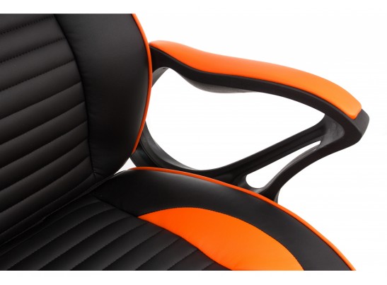 Компьютерное кресло Leon черное / оранжевое в Ростове-на-Дону