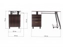 Компьютерный стол Erida 120х60х75 в Ростове-на-Дону