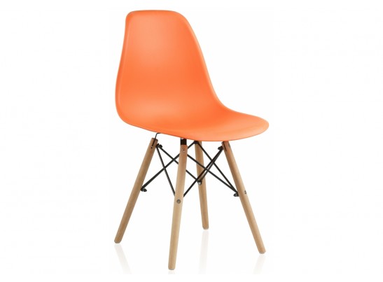Пластиковый стул Eames PC-015 orange в Ростове-на-Дону