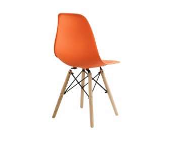 Пластиковый стул Eames PC-015 orange
