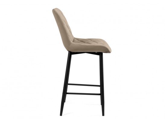 Полубарный стул Баодин Б/К бежевый / черный в Ростове-на-Дону