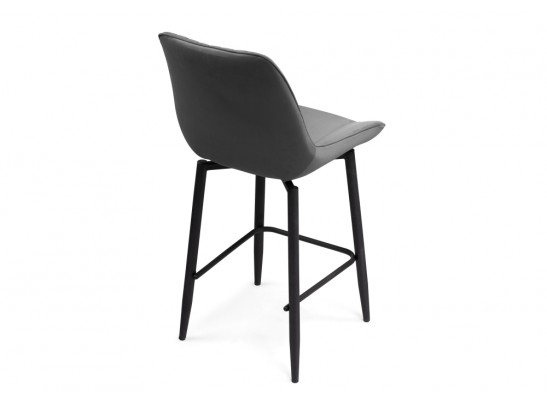Полубарный стул Седа К крутящийся темно-серый / черный в Ростове-на-Дону