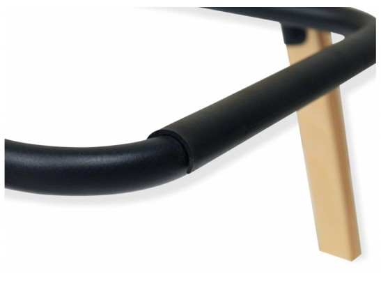 Полубарный стул SHT-ST35/S94-1 латте / прозрачный лак / черный муар в Ростове-на-Дону