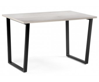 Стол Лота Лофт 140 25 мм юта / черный матовый