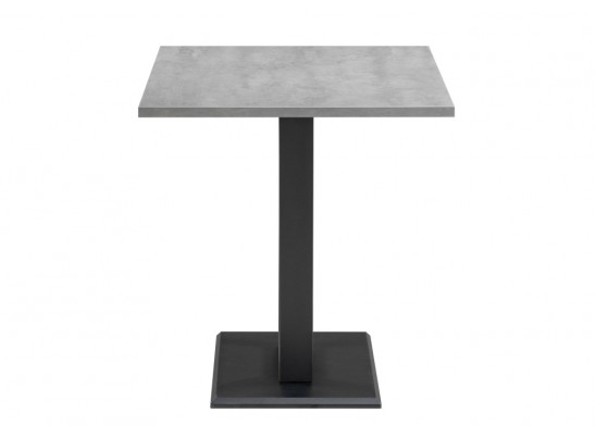 Стол на тумбе Мичиган Лофт 110х70х74 25 мм бетон / черный матовый в Ростове-на-Дону
