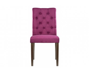 Стул Amelia dark walnut / fabric purple