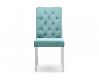 Стул Amelia white / fabric tiffany