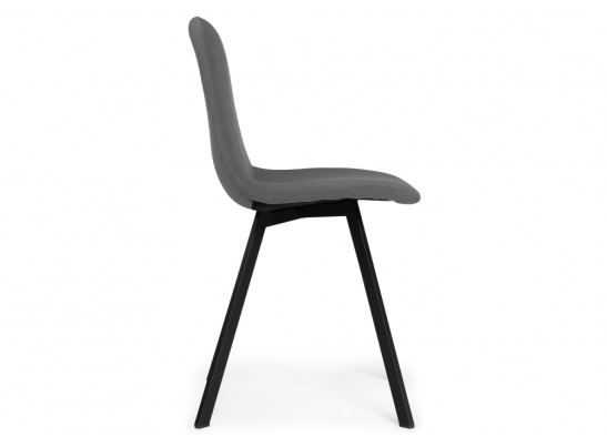 Стул на металлокаркасе Агот темно-серый / черный в Ростове-на-Дону