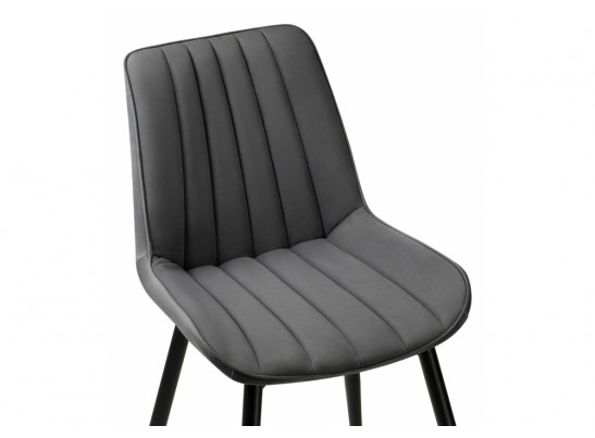 Стул на металлокаркасе Бриджеш velutto 32 / черный в Ростове-на-Дону