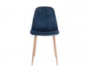 Стул на металлокаркасе Capri dark blue / wood в Ростове-на-Дону