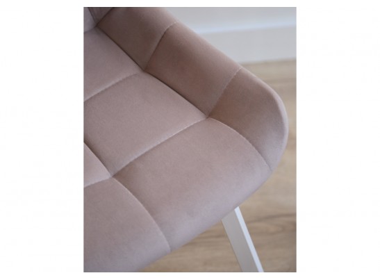 Стул на металлокаркасе Челси 360 П латте (zd 290) / белый в Ростове-на-Дону