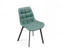 Стул на металлокаркасе Челси бирюзовый / черный в Ростове-на-Дону