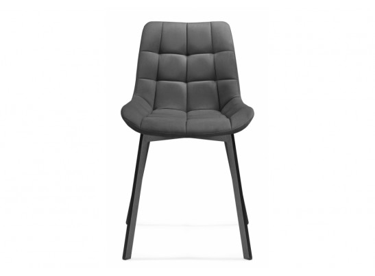 Стул на металлокаркасе Челси черный / темно-серый в Ростове-на-Дону