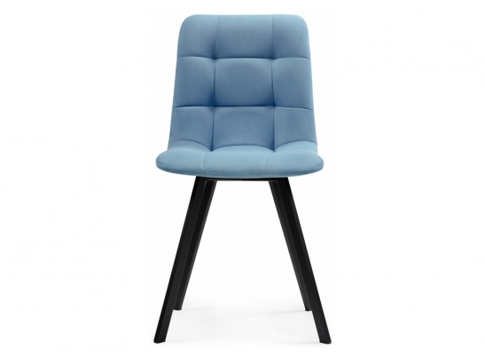 Стул на металлокаркасе Чилли черный / голубой в Ростове-на-Дону