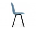 Стул на металлокаркасе Чилли черный / голубой в Ростове-на-Дону