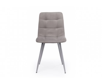 Стул на металлокаркасе Чилли латте / серый