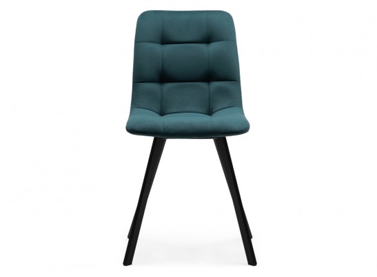 Стул на металлокаркасе Чилли морская волна / черный в Ростове-на-Дону