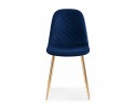 Стул на металлокаркасе Dabl dark blue / gold в Ростове-на-Дону