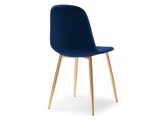 Стул на металлокаркасе Dabl dark blue / gold в Ростове-на-Дону Стул на металлокаркасе Dabl dark blue / gold в Ростове-на-Дону