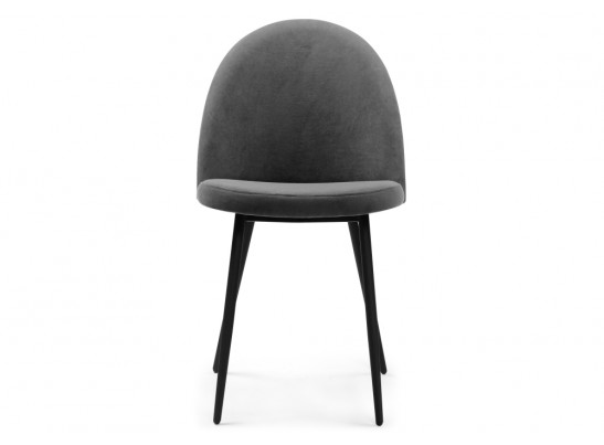 Стул на металлокаркасе Дагрун темно-серый / черный каркас в Ростове-на-Дону