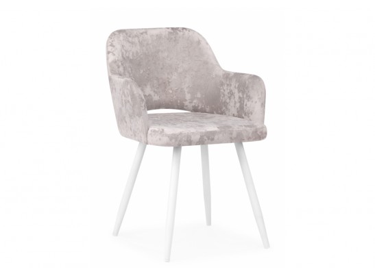 Стул на металлокаркасе Эолин латте (simple 008) / белый в Ростове-на-Дону