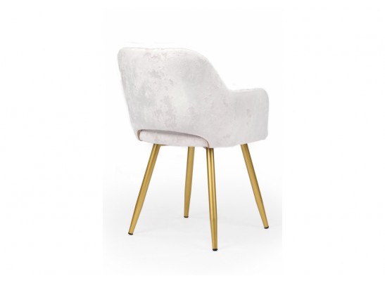 Стул на металлокаркасе Эолин светло-бежевый (simple 011) / золотой в Ростове-на-Дону