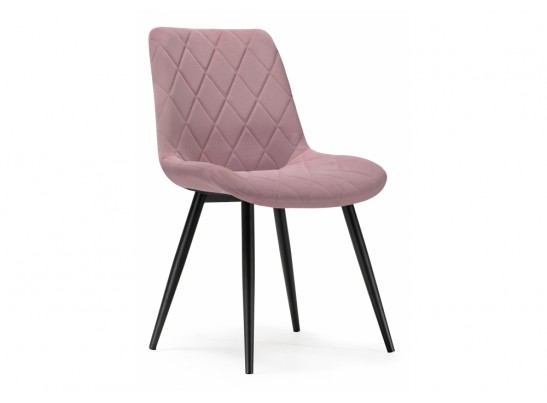 Стул на металлокаркасе Fox black / light purple в Ростове-на-Дону