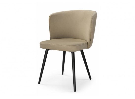 Стул на металлокаркасе Фрибур velutto 05 / черный в Ростове-на-Дону