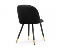 Стул на металлокаркасе Gabi black / black / gold в Ростове-на-Дону
