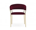 Стул на металлокаркасе Kamelia 1 wine red / gold в Ростове-на-Дону