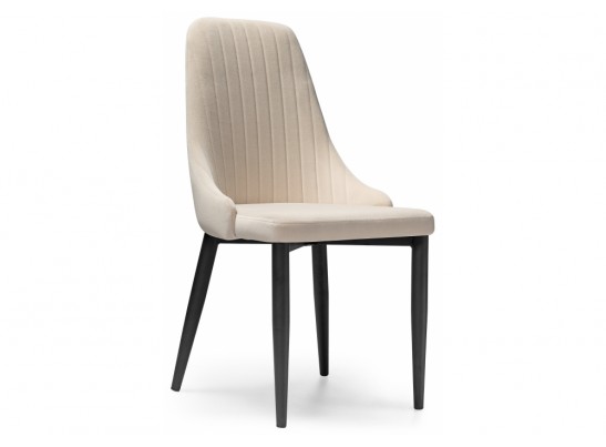 Стул на металлокаркасе Kora beige / black в Ростове-на-Дону