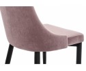 Стул на металлокаркасе Kora light purple / black в Ростове-на-Дону