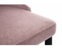 Стул на металлокаркасе Kora light purple / black в Ростове-на-Дону