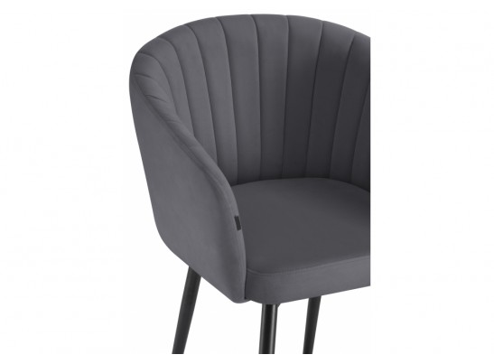 Стул на металлокаркасе Моншау крутящийся velutto 32 / черный в Ростове-на-Дону