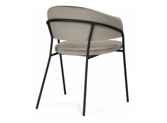 Стул на металлокаркасе Лукас бежевый / черный каркас в Ростове-на-Дону