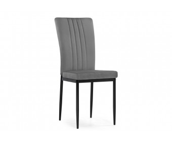 Стул на металлокаркасе Rek dark gray / black