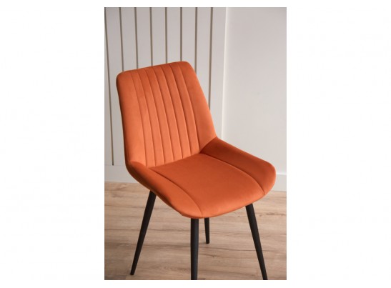 Стул на металлокаркасе Седа терракотовый (zd 432) / черный в Ростове-на-Дону