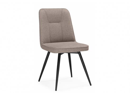 Стул на металлокаркасе Texas 3 поворотный светло-коричневый / черный в Ростове-на-Дону