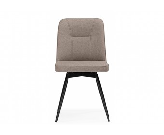 Стул на металлокаркасе Texas 3 поворотный светло-коричневый / черный