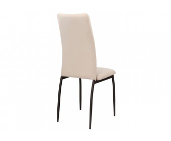 Стул на металлокаркасе Tod beige / black