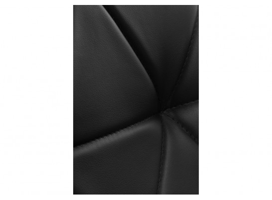 Стул на металлокаркасе Вальд экокожа черный / черный глянец в Ростове-на-Дону