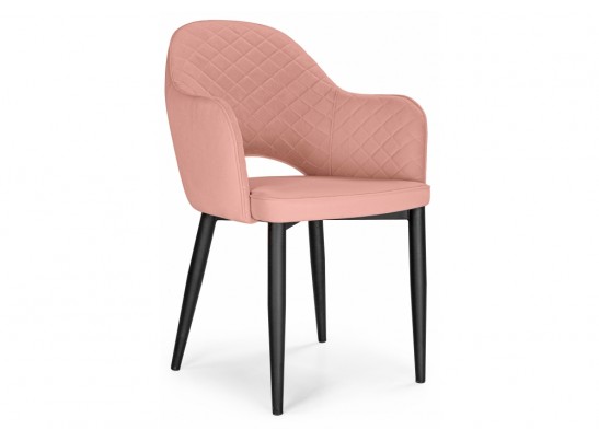 Стул на металлокаркасе Vener coral / black в Ростове-на-Дону