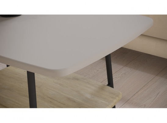 Журнальный стол Калифорния Юкон Капучино/дуб сонома в Ростове-на-Дону