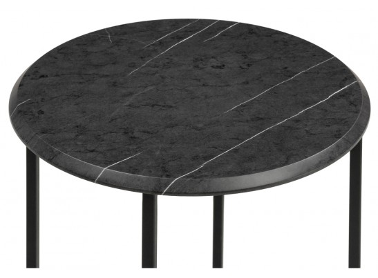 Журнальный столик Грейс мрамор черный / черный в Ростове-на-Дону