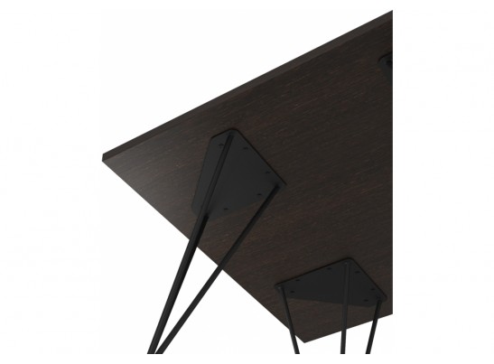 Журнальный столик Sheffilton SHT-TU29/H36/ЛДСП 60/60 венге луизиана / черный муар в Ростове-на-Дону