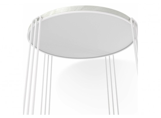 Журнальный столик SHT-CT33-1 бетон лофт / белый муар в Ростове-на-Дону