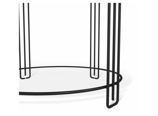 Журнальный столик SHT-CT53 лазурно голубой / черный муар в Ростове-на-Дону
